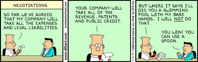 Dilbert 16.7.2004