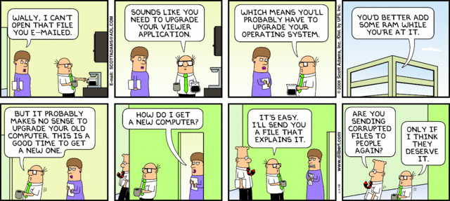 Dilbert 11.5.2008