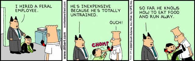 Dilbert 21.7.2004