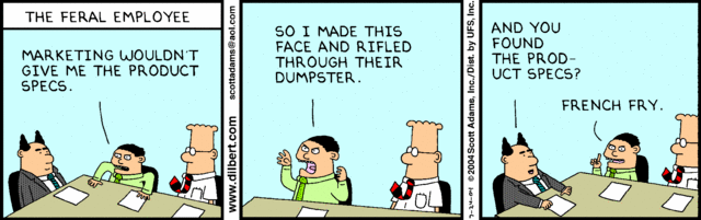 Dilbert 24.7.2004