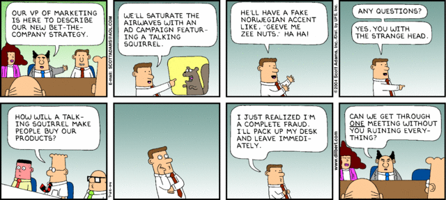 Dilbert 25.7.2004