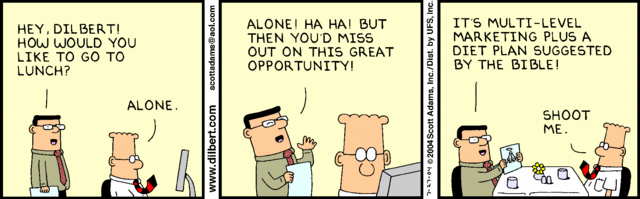 Dilbert 27.7.2004