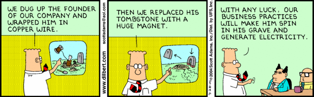 Dilbert 28.7.2004