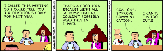 Dilbert 16.8.2004