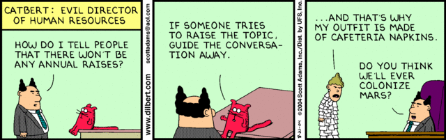 Dilbert 21.8.2004