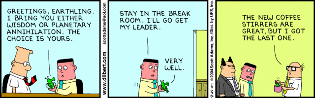 Dilbert 25.8.2004