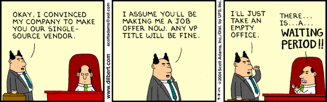 Dilbert 8.9.2004