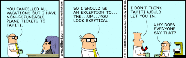 Dilbert 30.10.2004