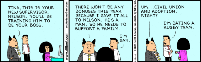 Dilbert 19.1.2005