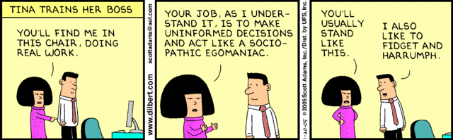 Dilbert 20.1.2005