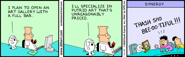 Dilbert 21.1.2005