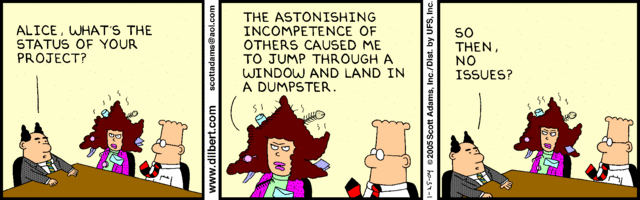 Dilbert 25.1.2005