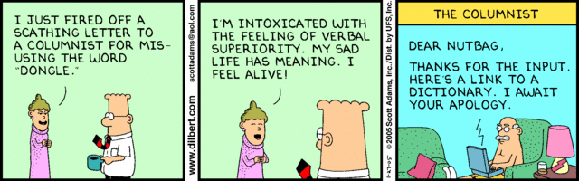 Dilbert 27.1.2005