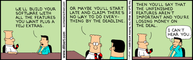 Dilbert 29.1.2005