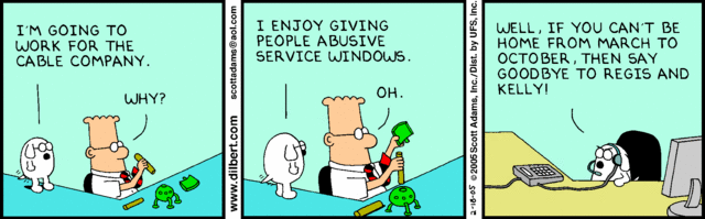 Dilbert 18.2.2005