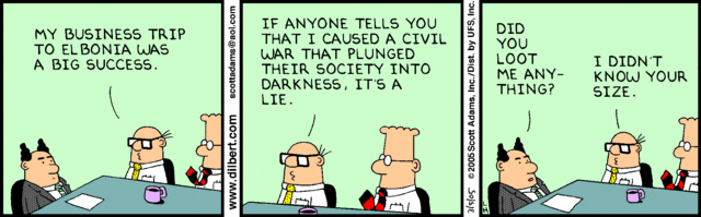 Dilbert 5.3.2005