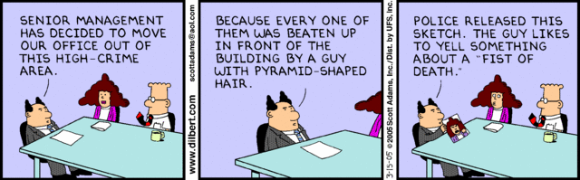 Dilbert 15.3.2005