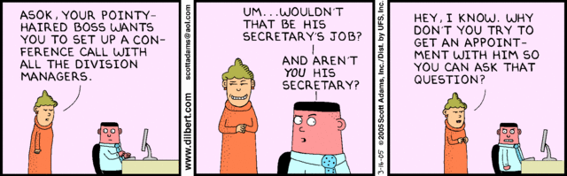 Dilbert 16.3.2005