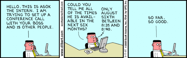 Dilbert 17.3.2005