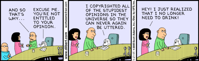 Dilbert 23.3.2005