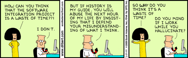 Dilbert 24.3.2005