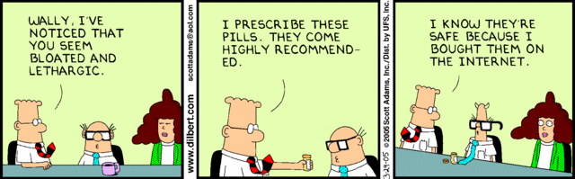 Dilbert 29.3.2005