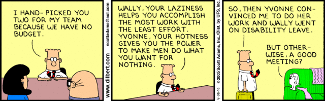 Dilbert 8.4.2005