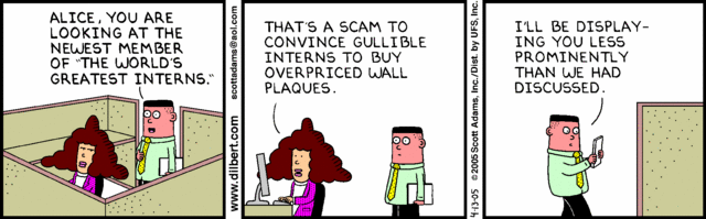 Dilbert 13.4.2005