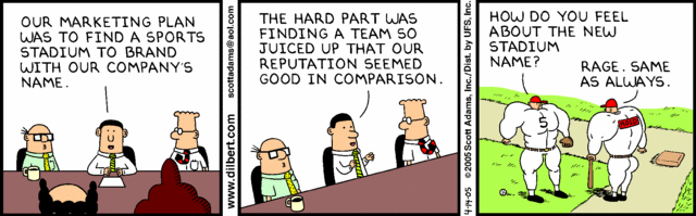 Dilbert 14.4.2005