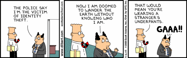 Dilbert 16.4.2005