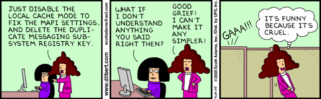 Dilbert 29.4.2005