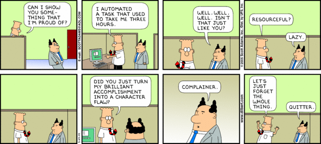 Dilbert 29.5.2005