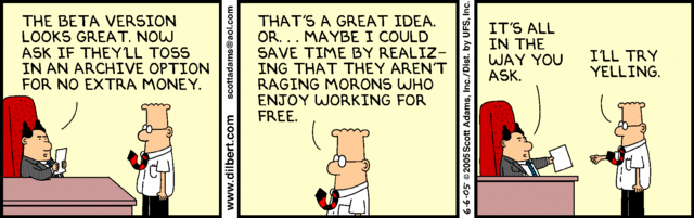 Dilbert 6.6.2005