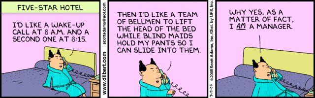 Dilbert 13.7.2005