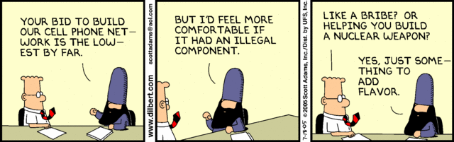 Dilbert 18.7.2005