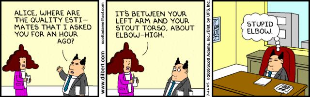 Dilbert 26.7.2005