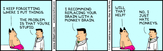 Dilbert 27.7.2005