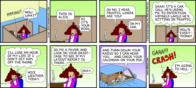 Dilbert 31.7.2005