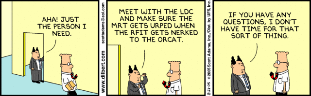 Dilbert 22.8.2005