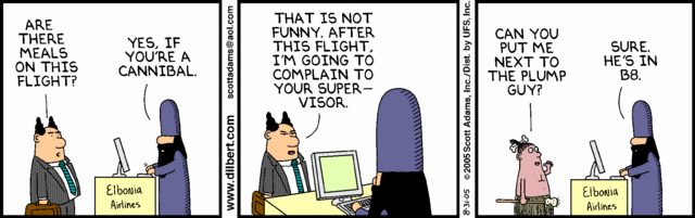 Dilbert 31.8.2005