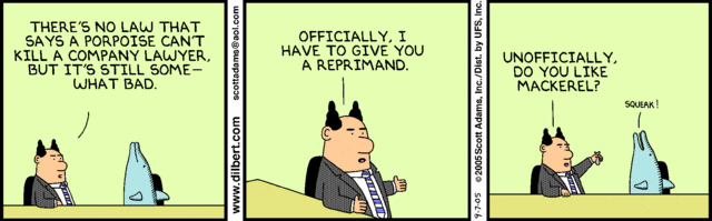 Dilbert 7.9.2005