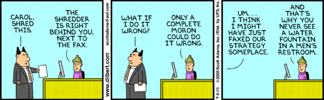 Dilbert 8.9.2005