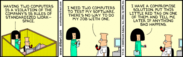 Dilbert 9.9.2005