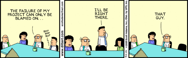 Dilbert 14.9.2005