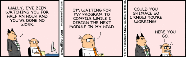 Dilbert 23.9.2005