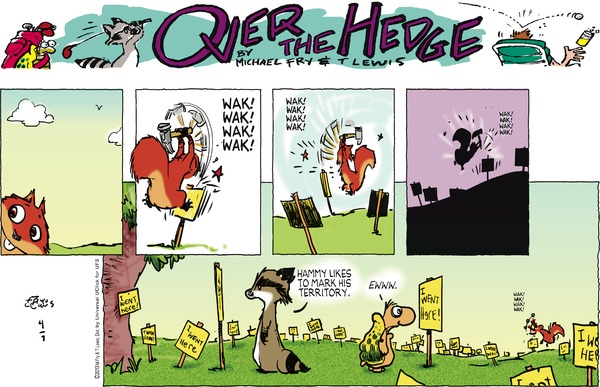 Over the Hedge 7.4.2013