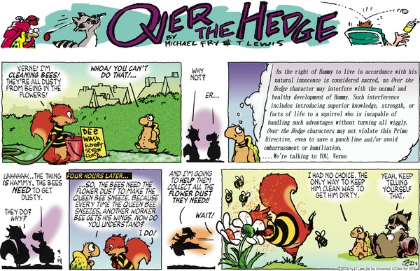 Over the Hedge 14.4.2013