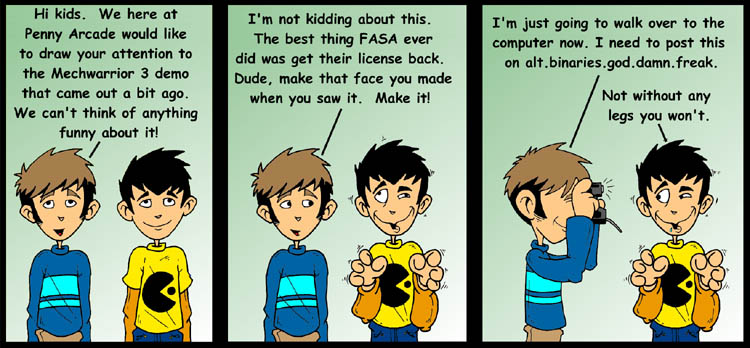 Penny Arcade 2.4.1999