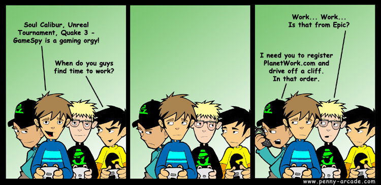 Penny Arcade 21.1.2000