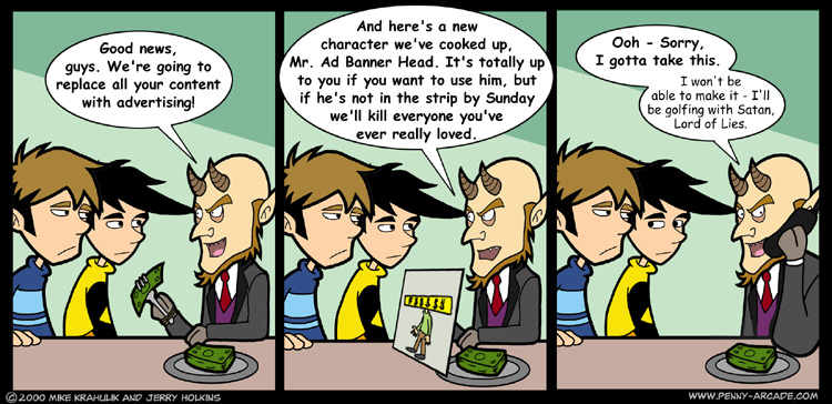 Penny Arcade 7.8.2000